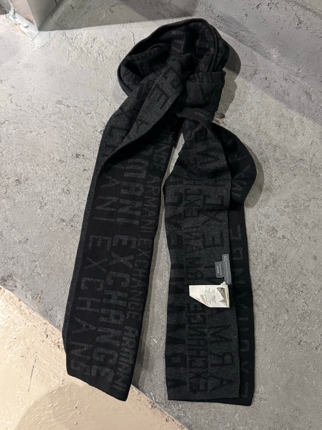 아르마니 익스체인지 자카드 머플러 상품이미지1