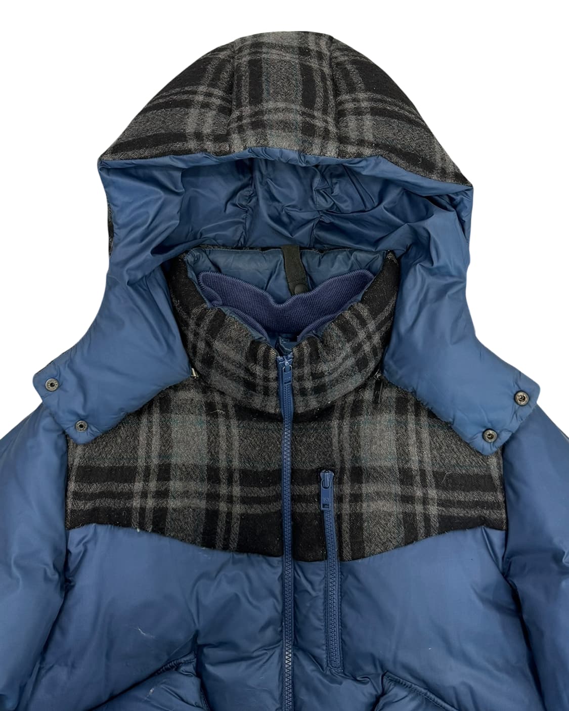 Y-3 체크 패턴 다운 자켓 상품이미지6