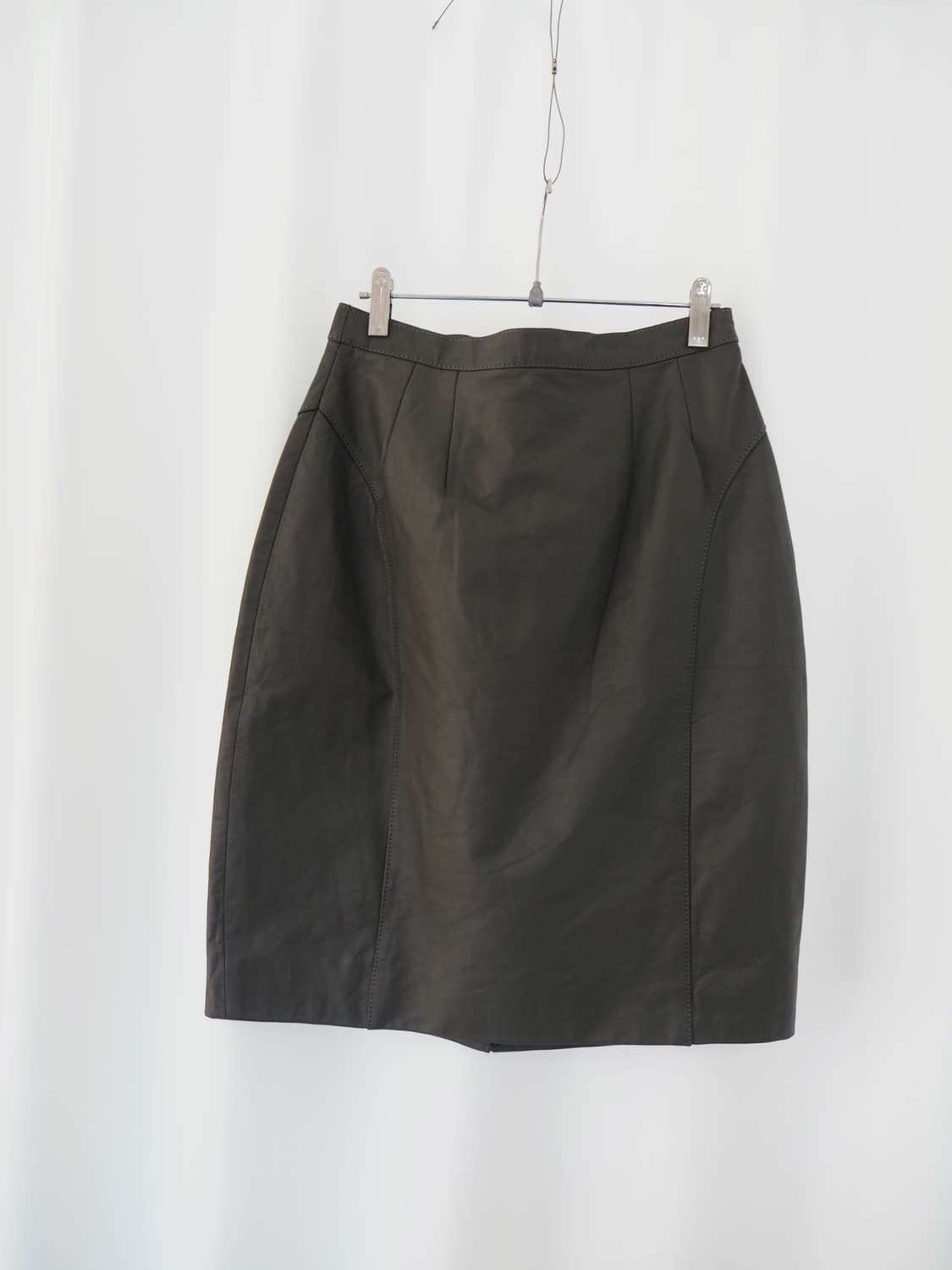 vintage leather skirt  상품이미지4