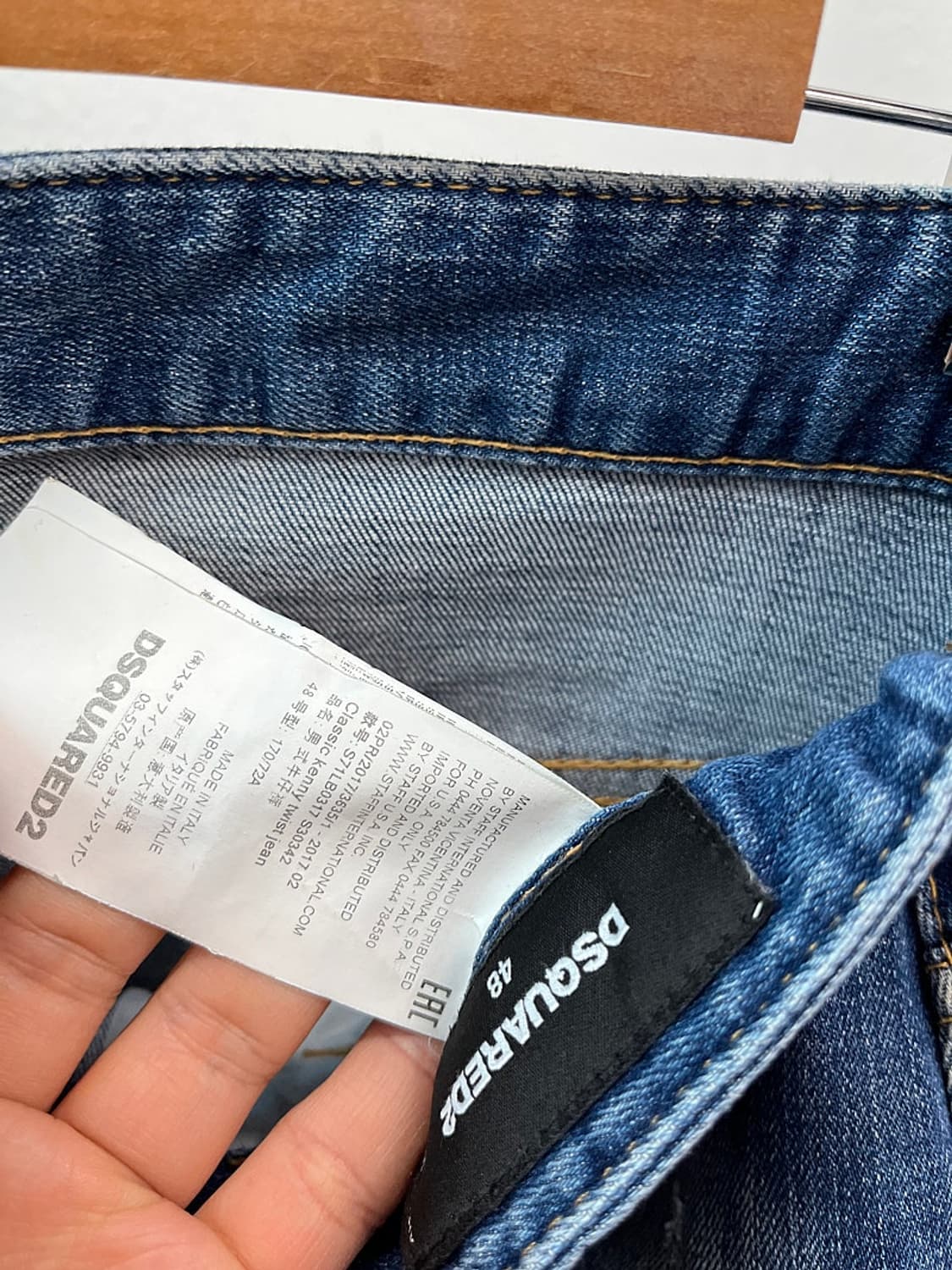 32) 디스퀘어드 스판 케니 트위스트진  상품이미지6