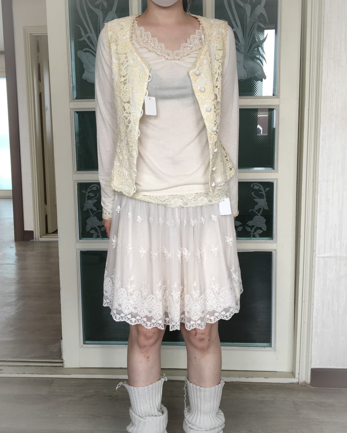 Glitter patter point vest 상품이미지6