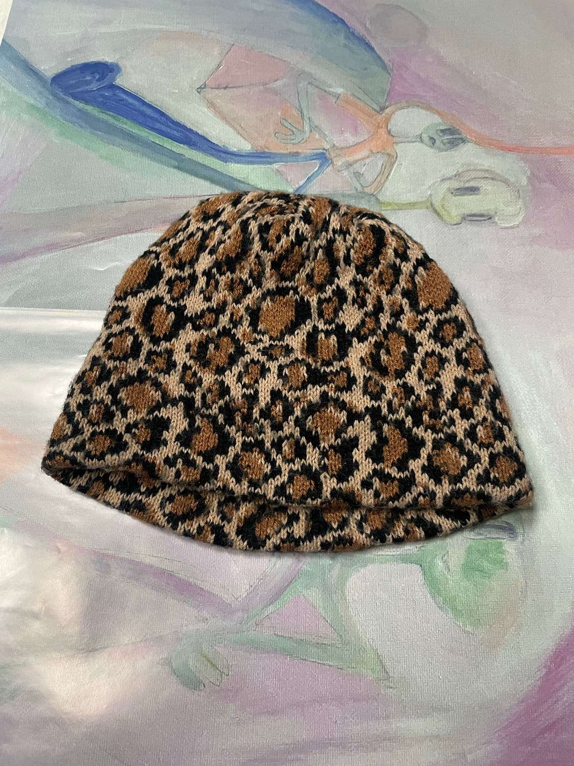 Leopard Beanie 상품이미지1