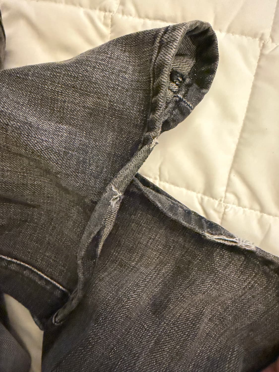 보헤미안서울 부츠컷 데님 그레이 상품이미지6