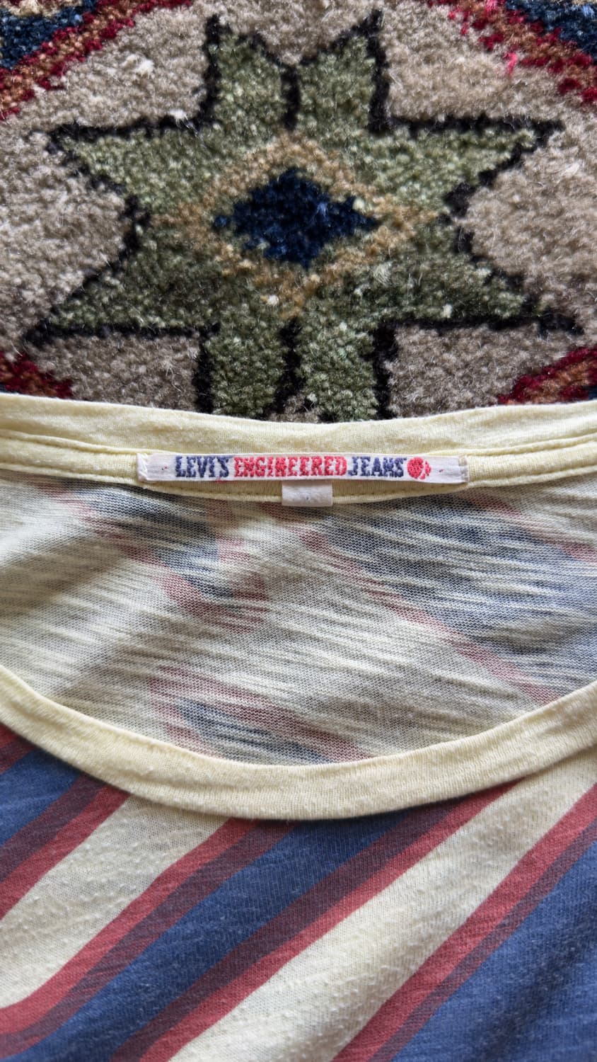 90s 리바이스 Engineered Jeans 풀오버 프린팅 티셔츠  상품이미지10