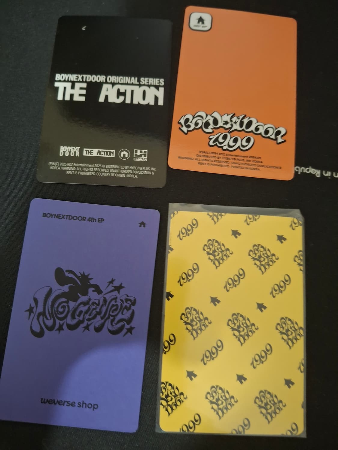 보넥도 포카 팝니다 상품이미지2