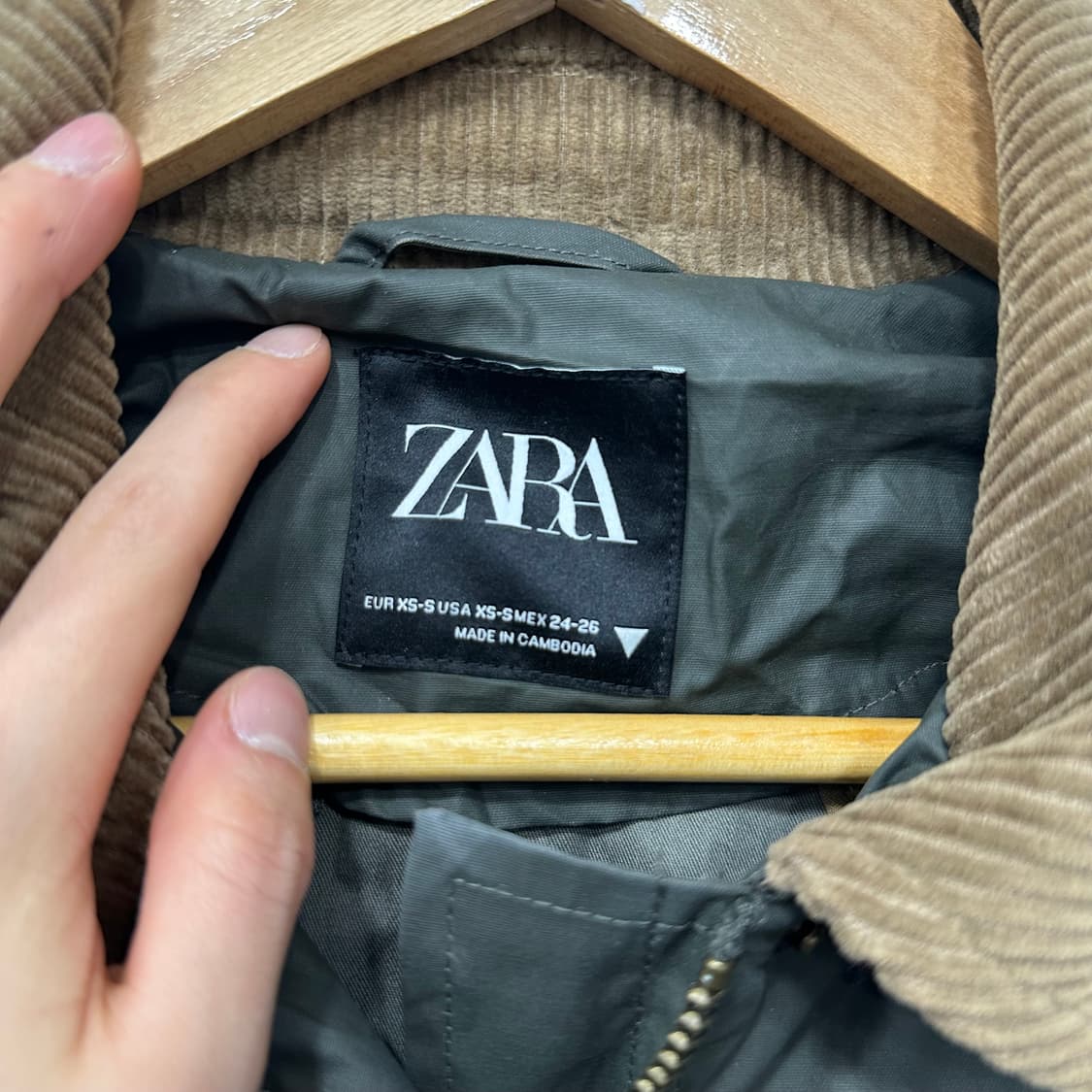 자라 헌팅자켓 상품이미지3