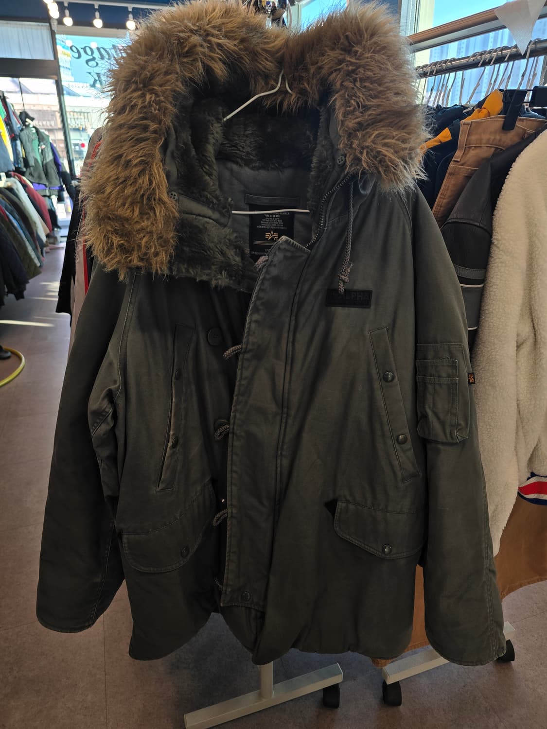 알파인더스트리  N3B 야상 점퍼 상품이미지2