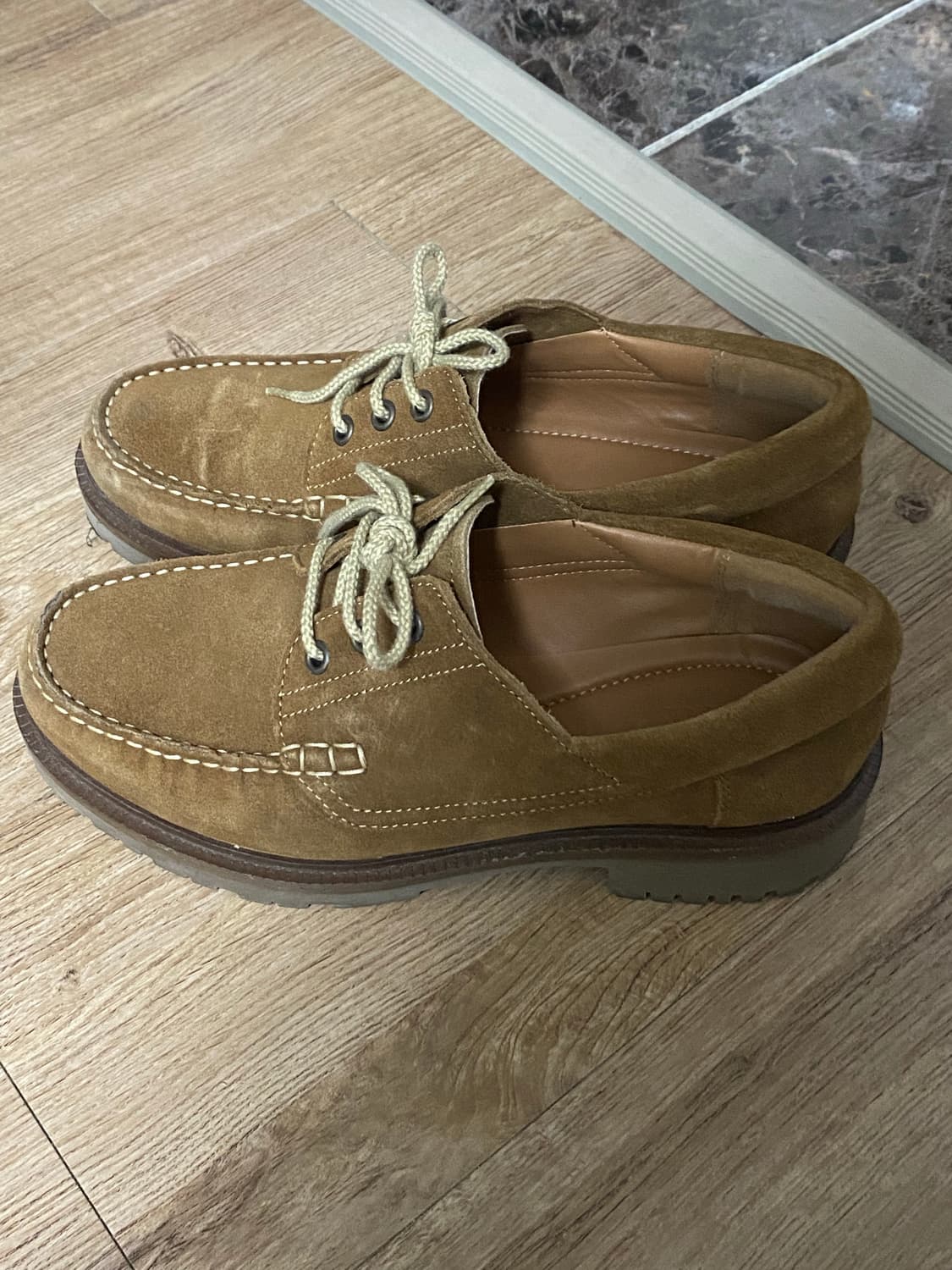 자라 레더 보트슈즈 40 상품이미지1