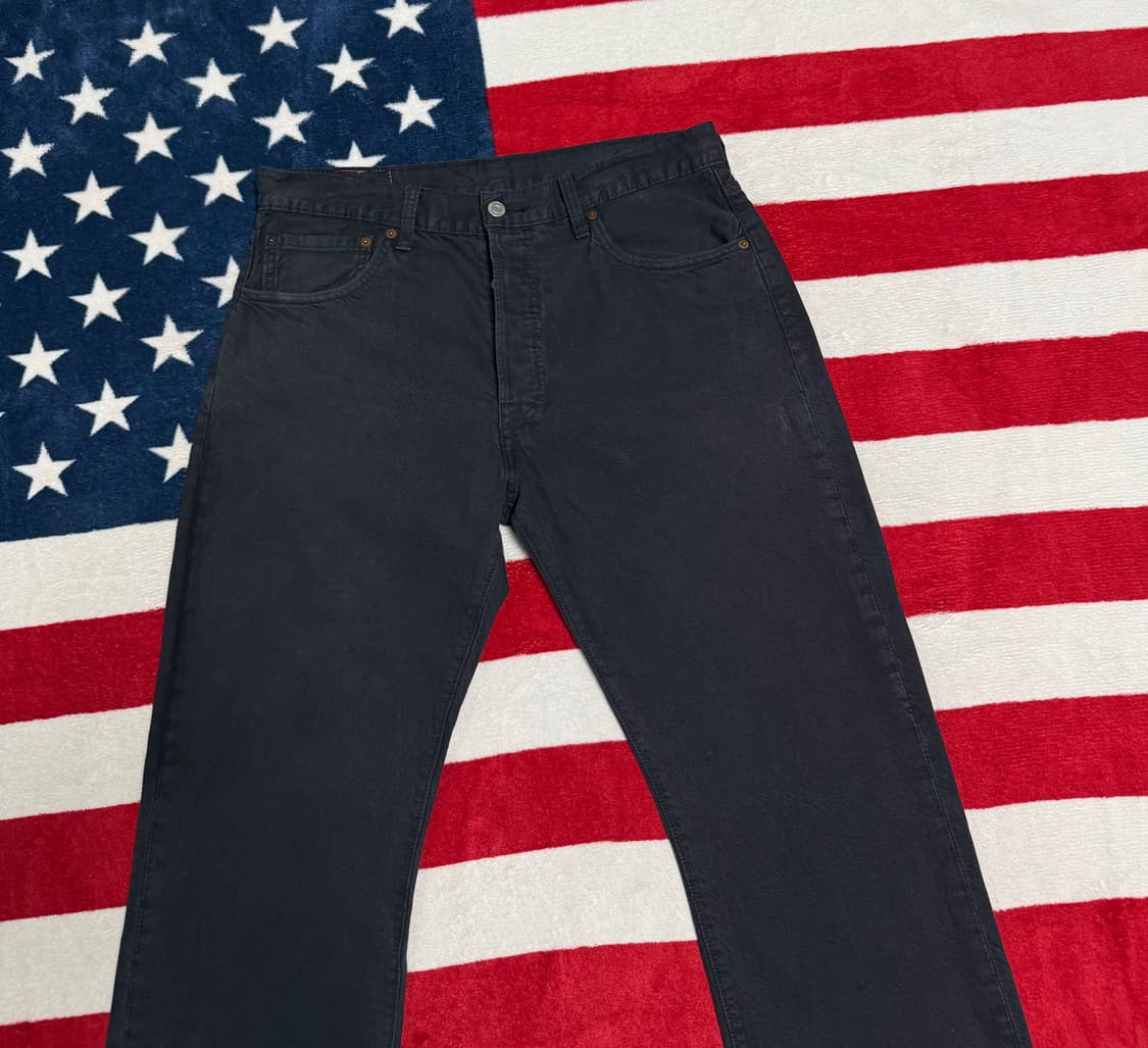 리바이스501 블랙진 Levi’s 501 blackjeans빈티지블랙진 상품이미지4