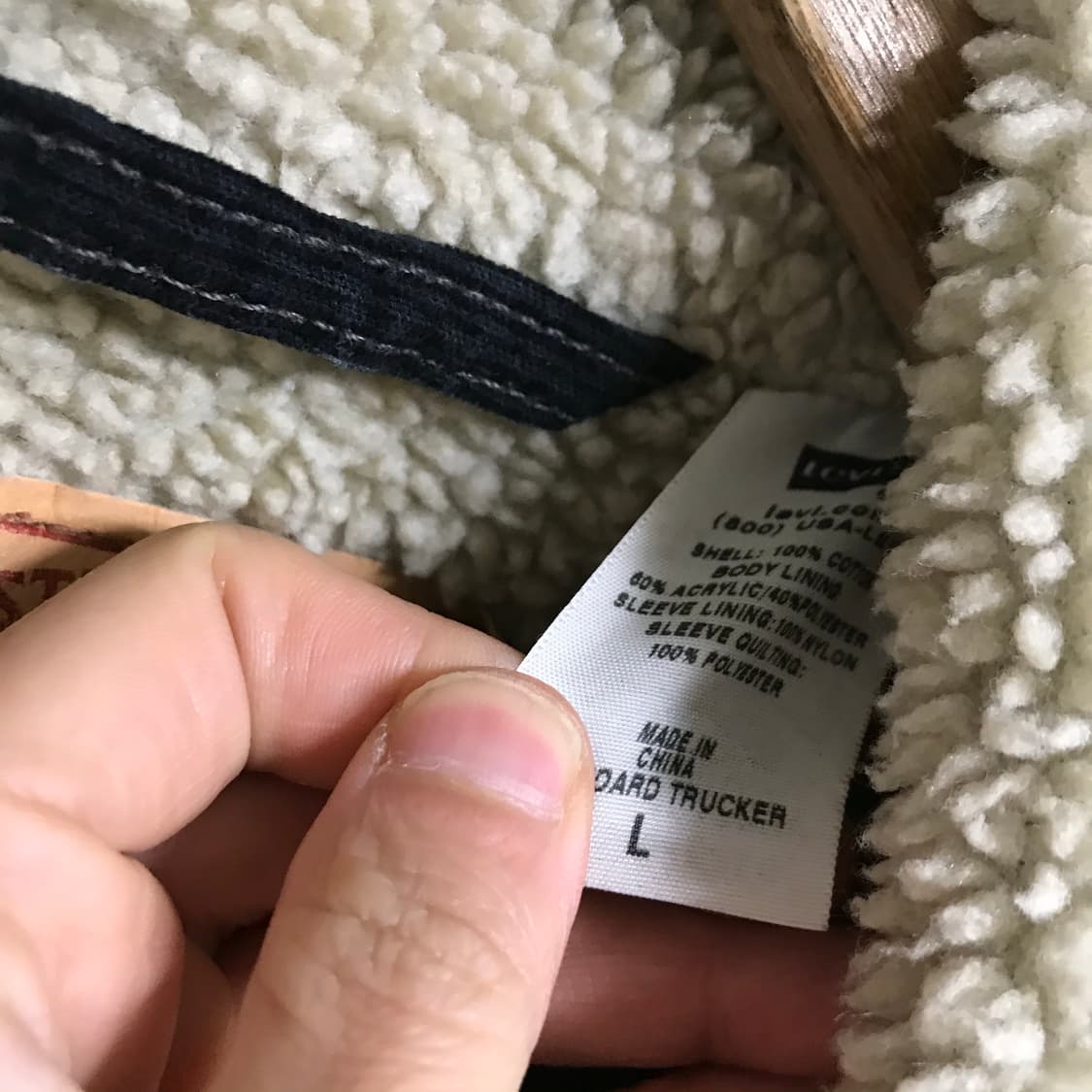 리바이스 70520 양털 코듀로이 자켓 상품이미지4