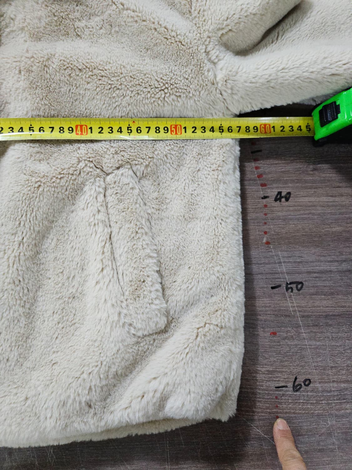 자라 베이직 아이보리 후리스 자켓  L 상품이미지5