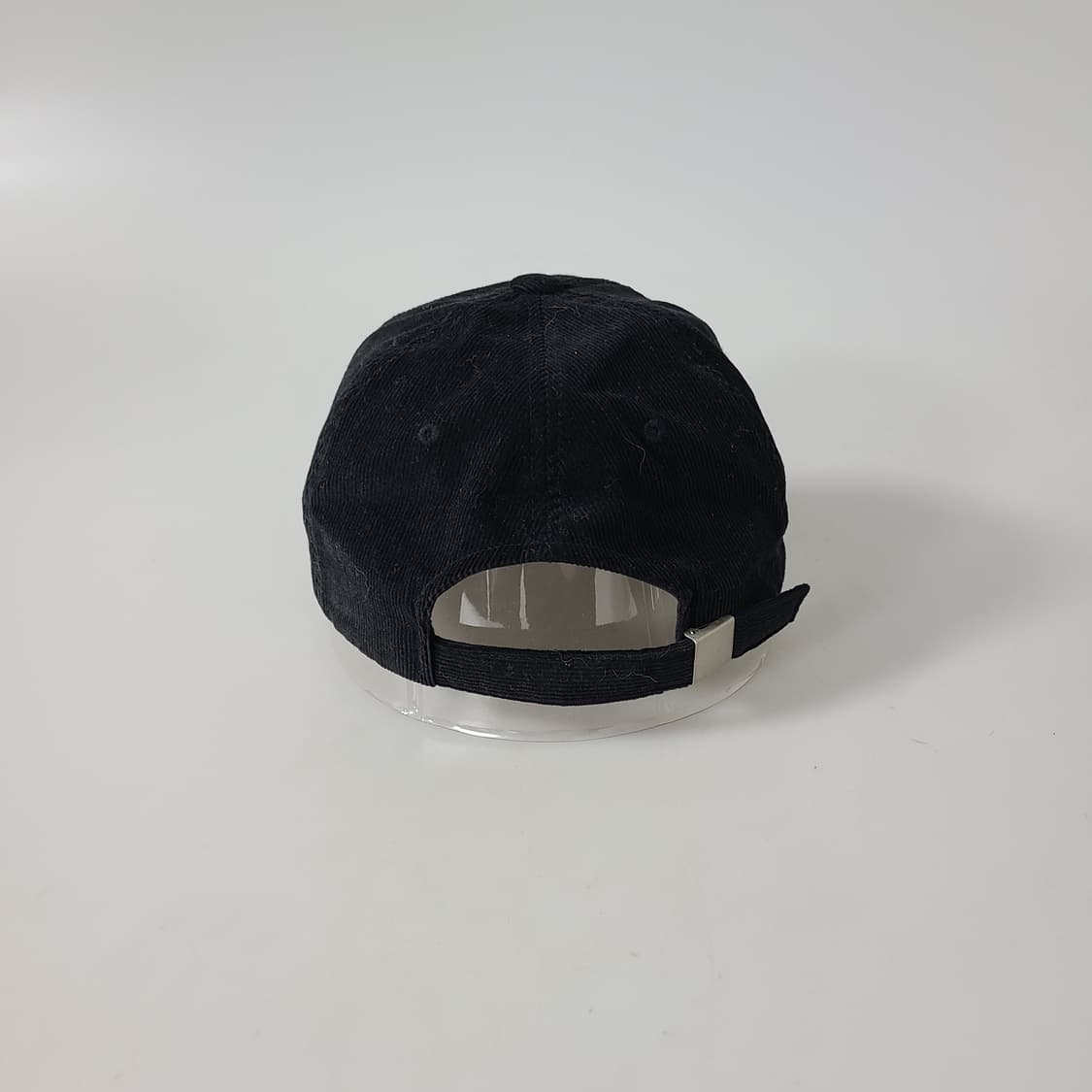 더뮤지엄비지터X존버거맨 페인티드 피자앤포크 코듀로이 볼캡 브라운 상품이미지3