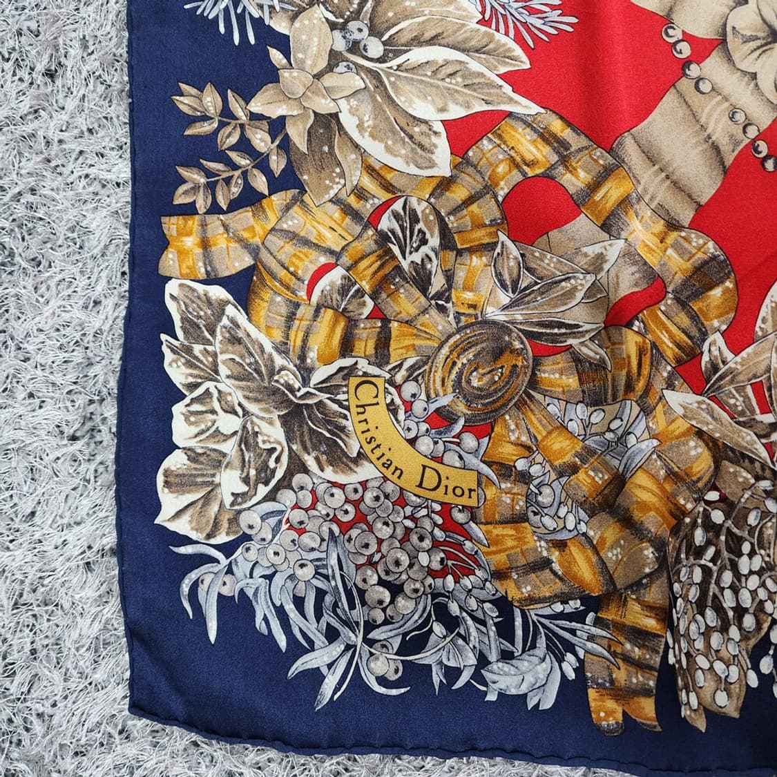 디올 실크 스카프 상품이미지5