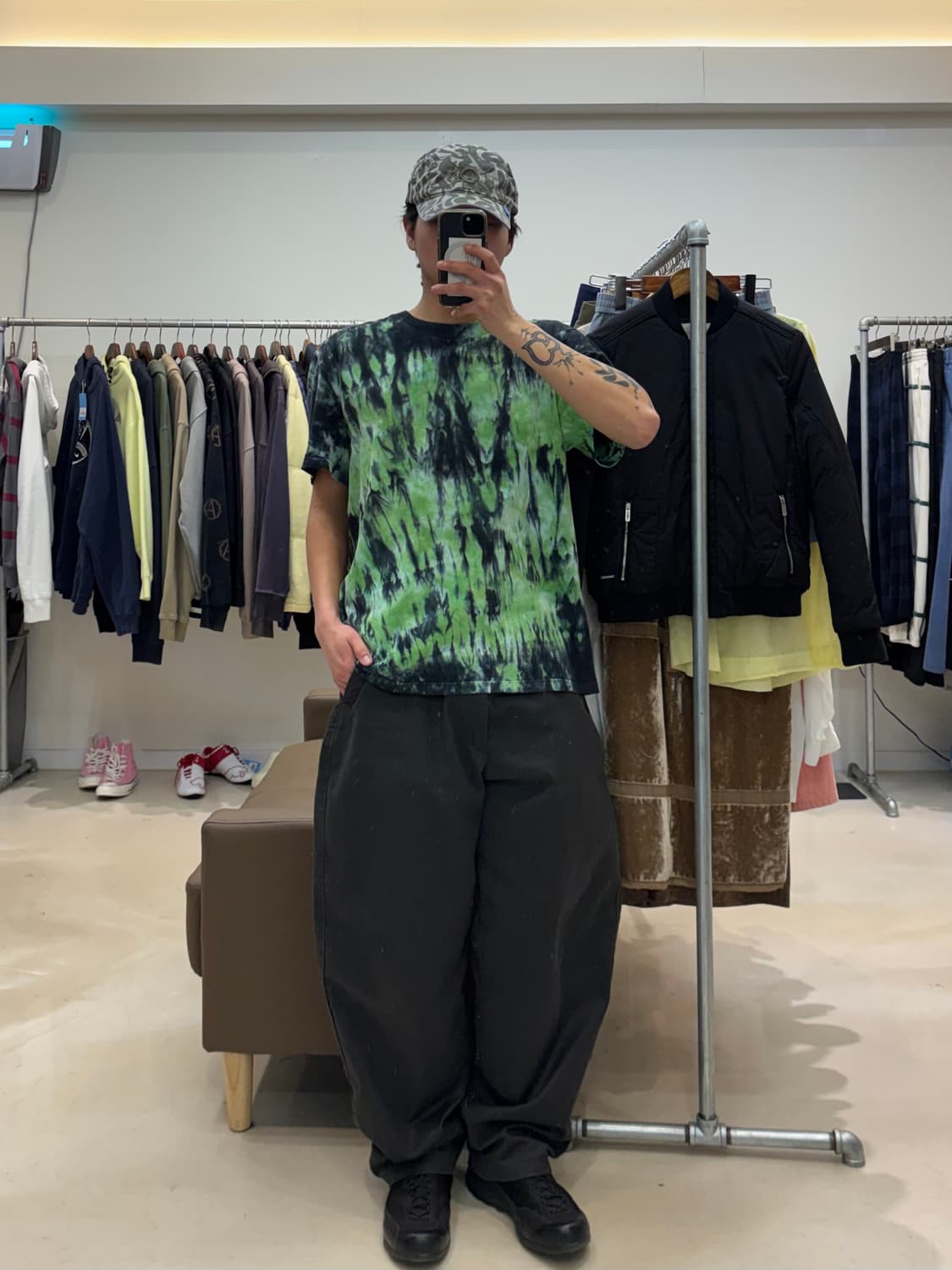 아미 타이다이 프린팅 티셔츠 상품이미지6