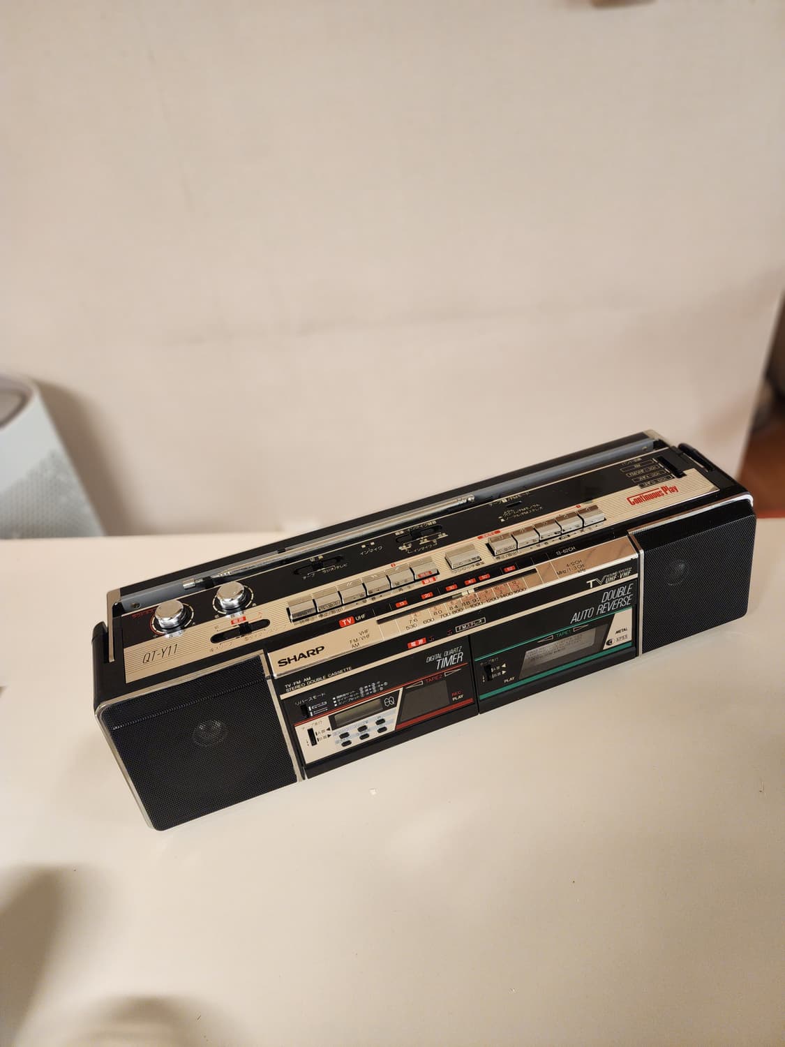 일본 SHARP 빈티지카세트 플레이어 QT-Y11 상품이미지4