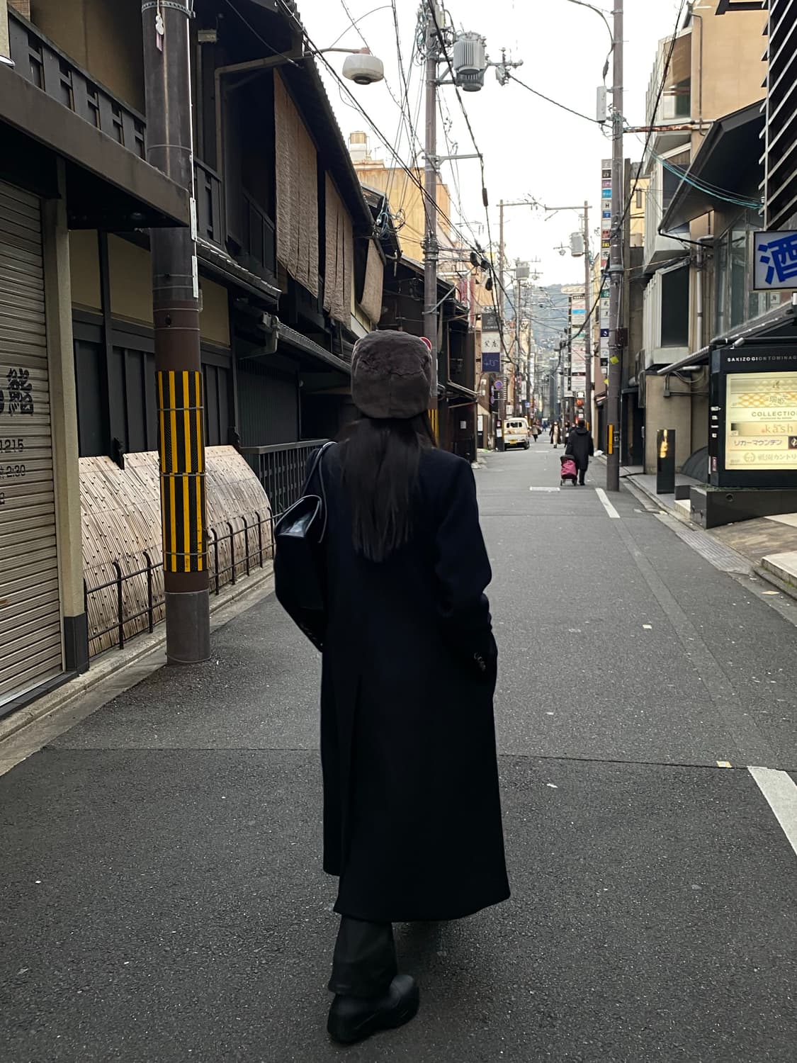 시눈 더블 롱 코트 상품이미지3