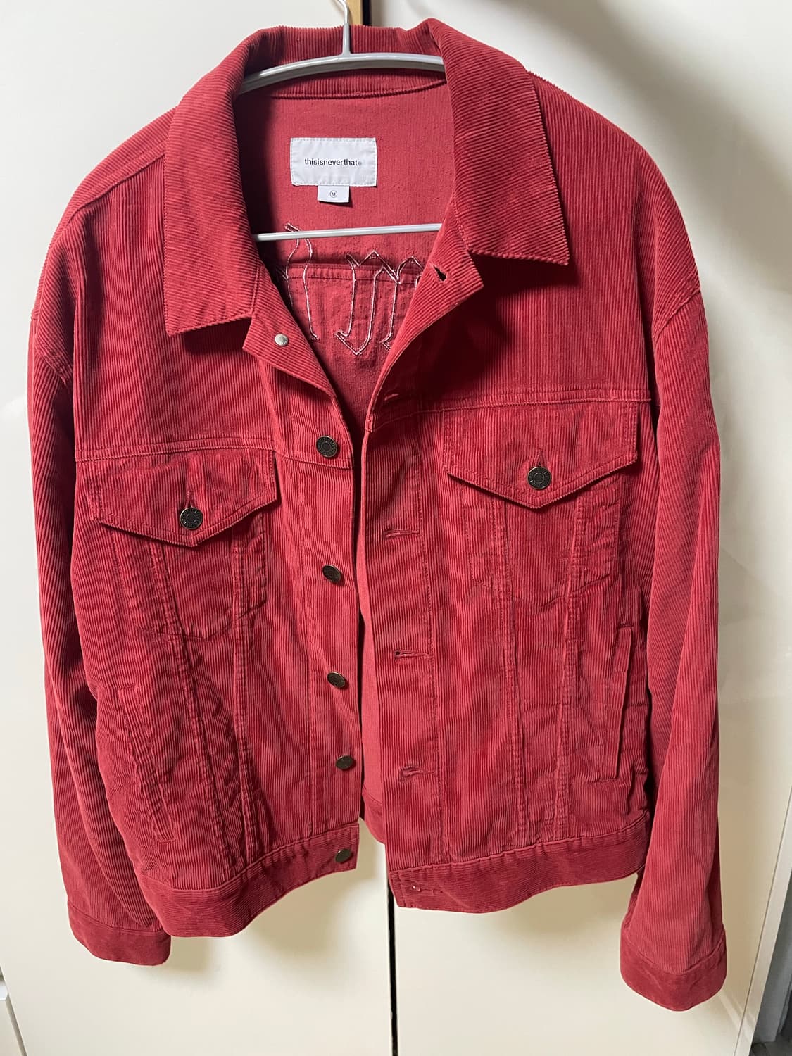 디스이즈네버댓 코듀로이 트러커 자켓 상품이미지1