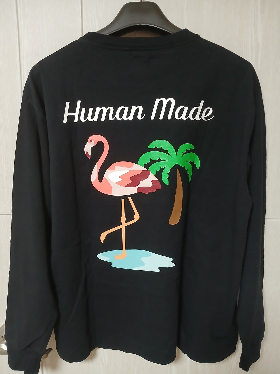 휴먼메이드 롱슬리브 블랙 XL 새상품 상품이미지3