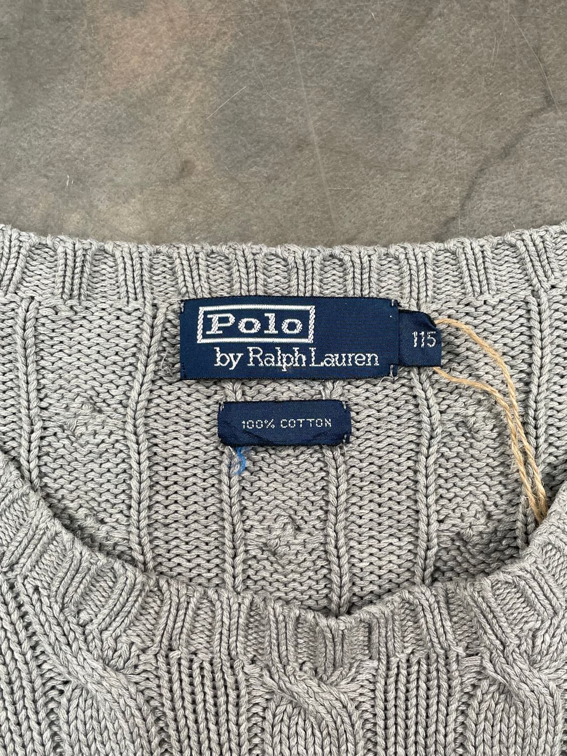 폴로 꽈배기 니트 상품이미지4