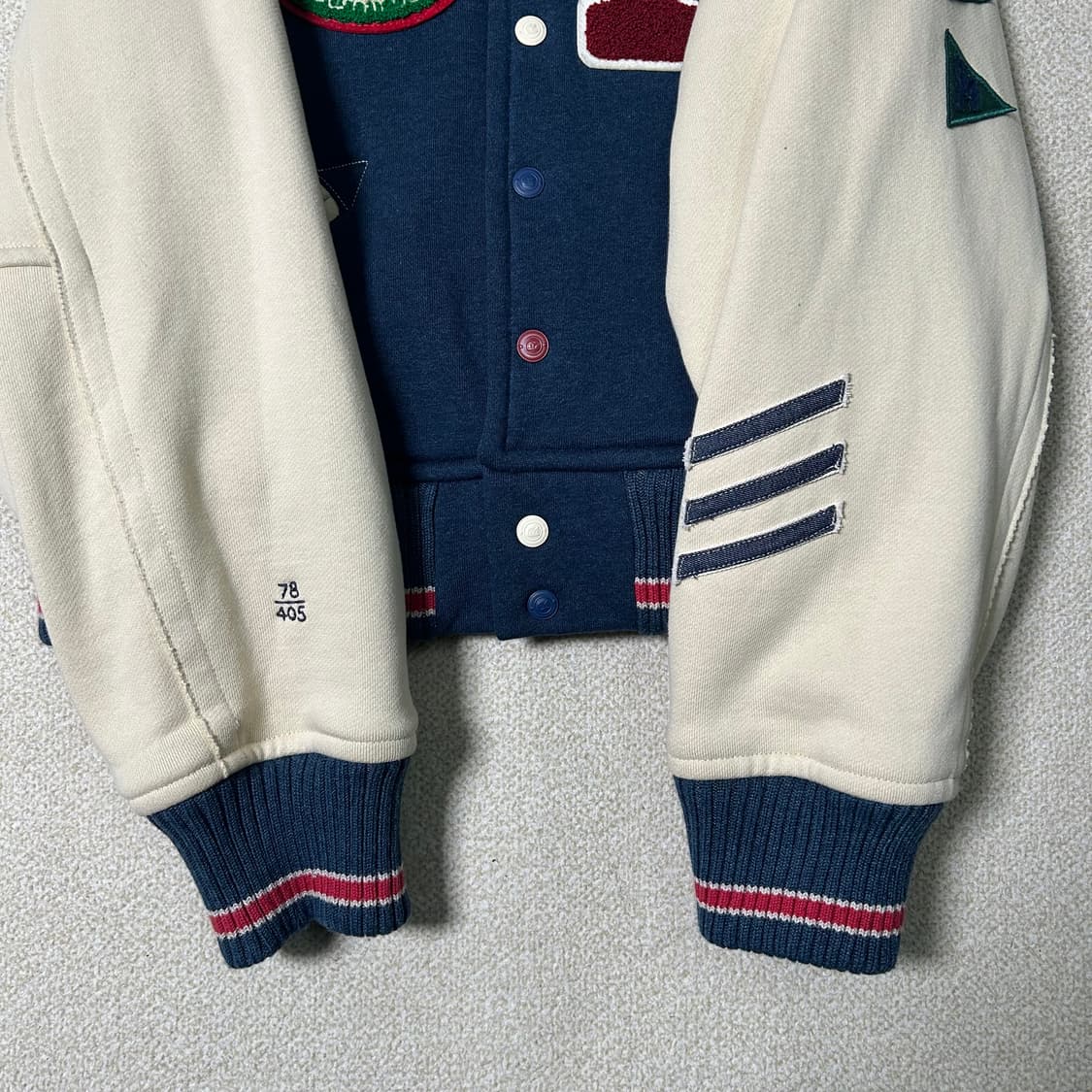  (M) 45RPM 45주년기념 한정판 스타디움 바시티 자켓 상품이미지5