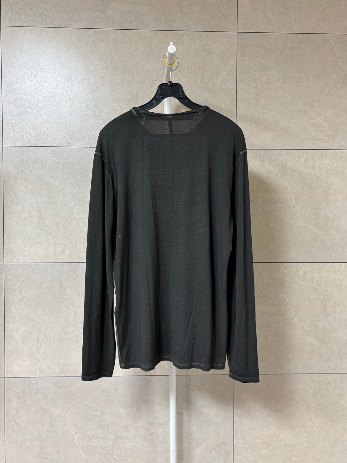 트랜짓 수소봉제 워싱 롱슬리브 상품이미지2