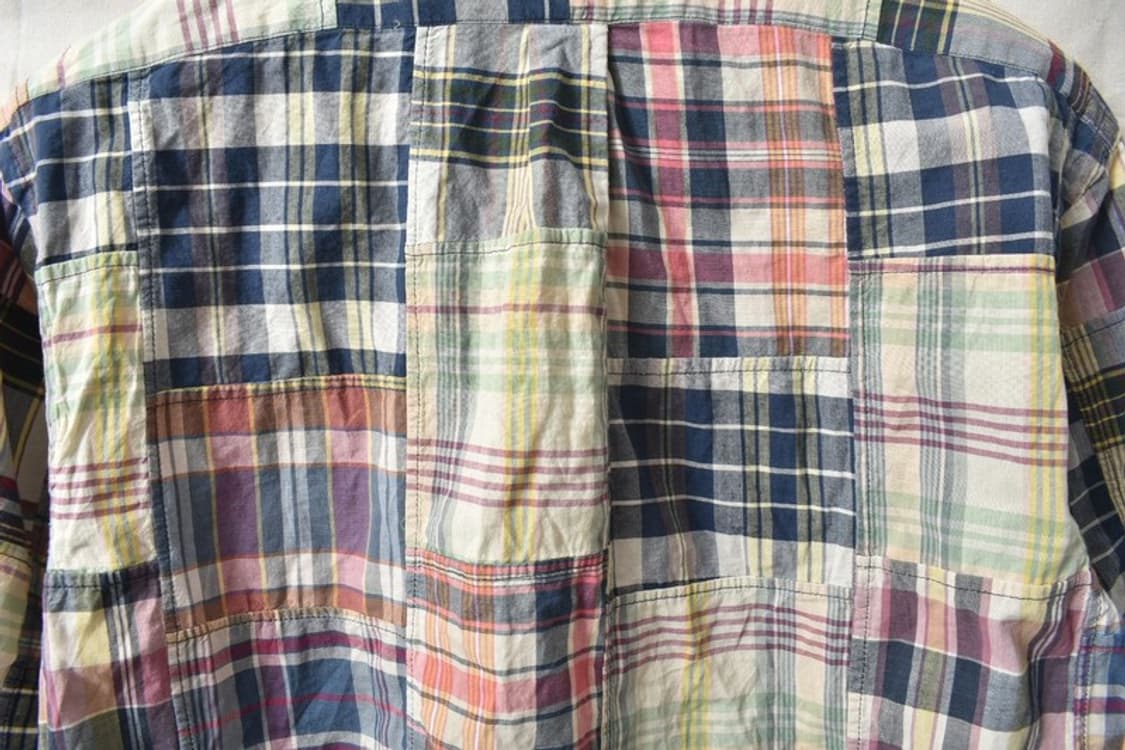 폴로 랄프로렌 마드라스 체크 셔츠 M M0226 상품이미지5