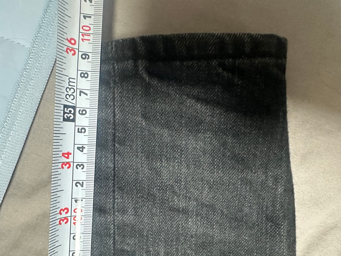피어오브갓 디스트로이드 블랙 지퍼 데님 상품이미지8