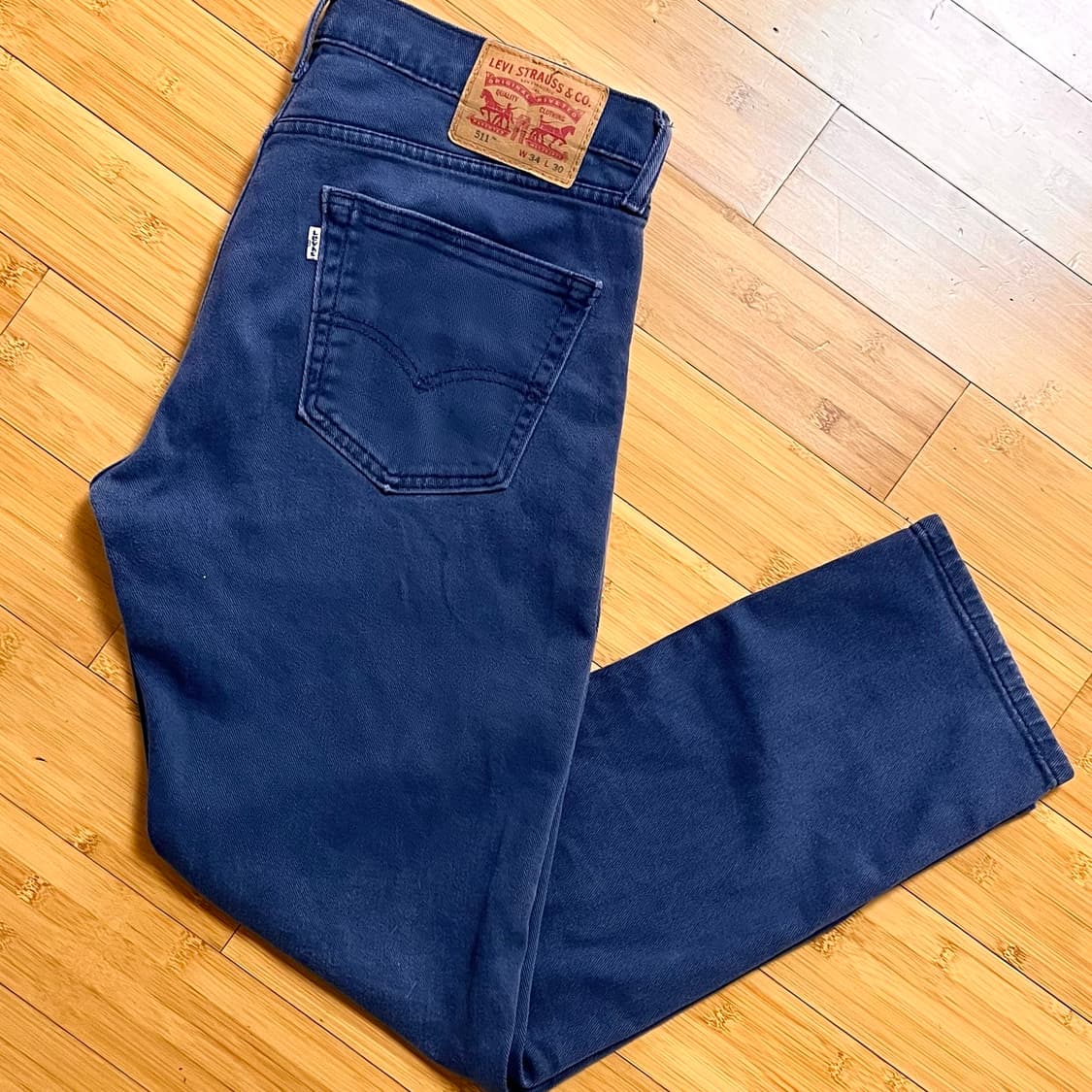 리바이스 511 화이트탭 데님팬츠 W34 L30 상품이미지1