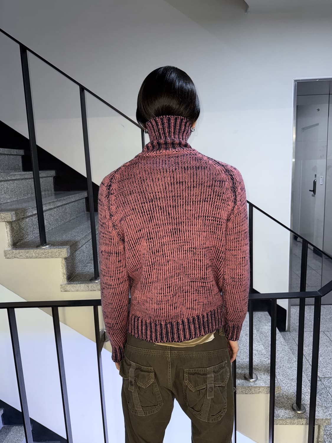 washed cable sweater 상품이미지3