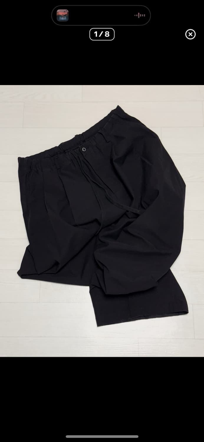 요코사카모토 투턱 와이드 치노 상품이미지1