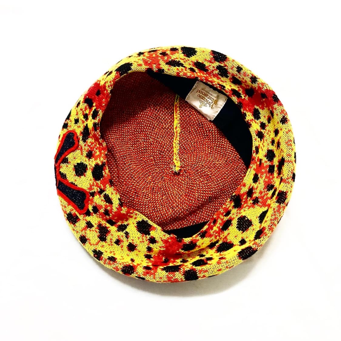 비비안 웨스트우드 - 레오파드 니트 베레모 상품이미지3