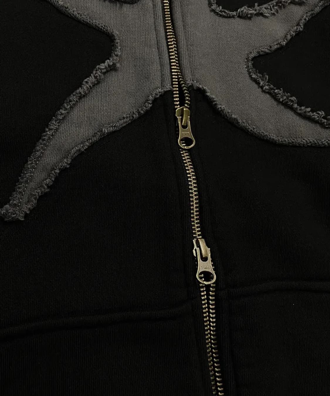 TCM starfish hooded zip-up (black) 상품이미지2