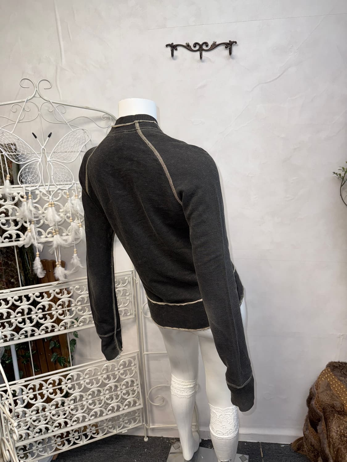 DIESEL washing charcoal cotton zipup 상품이미지9
