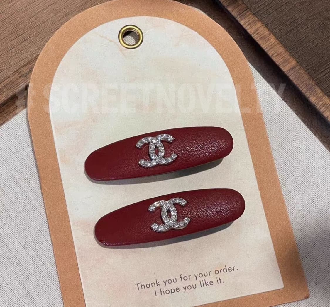 샤넬 큐빅 포인트 헤어핀 1ps 상품이미지6