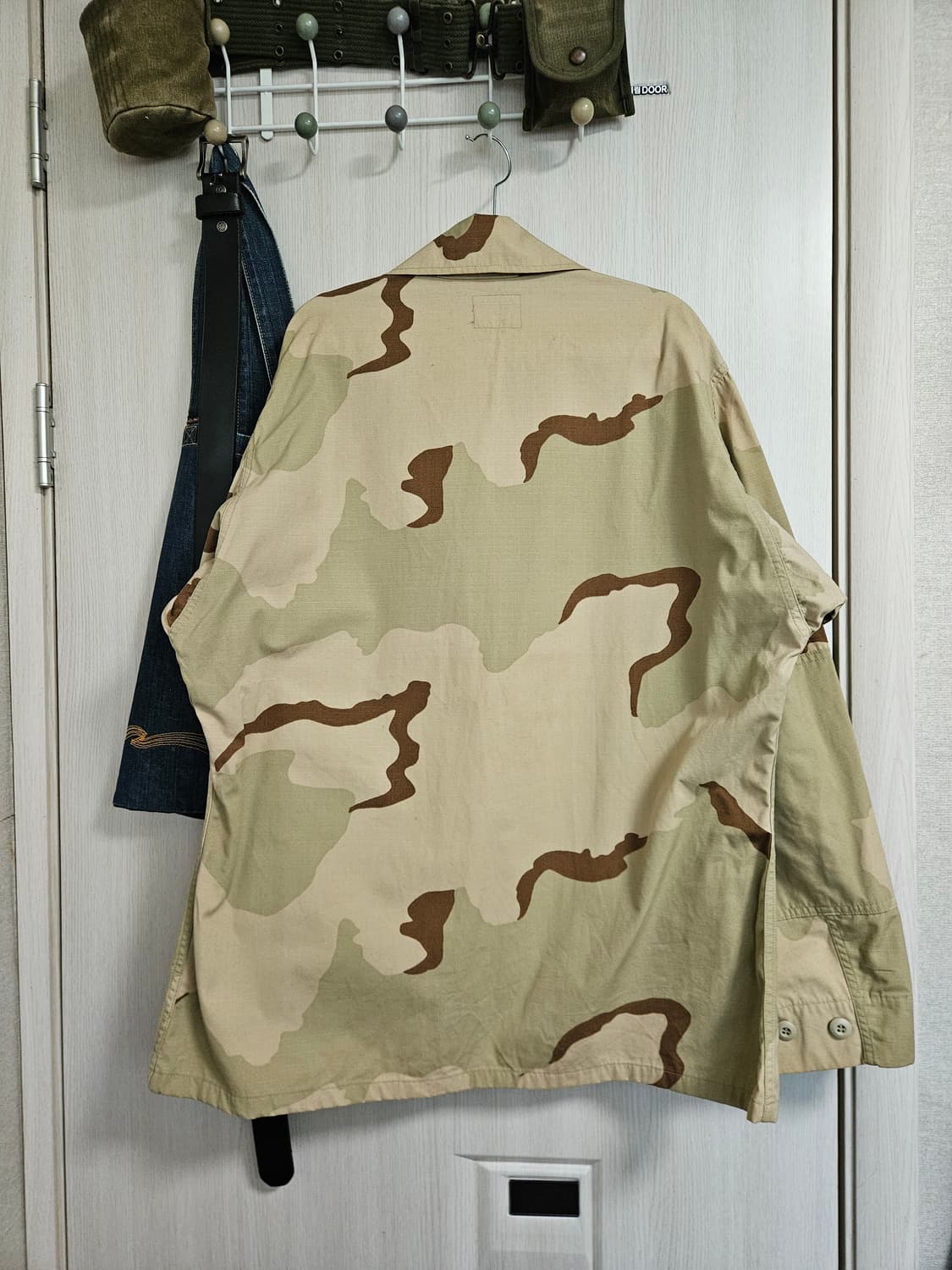 90sOg usa army military 자켓 l/r 미군 퍼티그 사막 상품이미지2