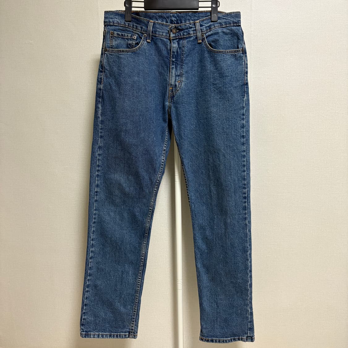 리바이스 505 레귤러 스트레이트 데님팬츠 / W33, L32 상품이미지1