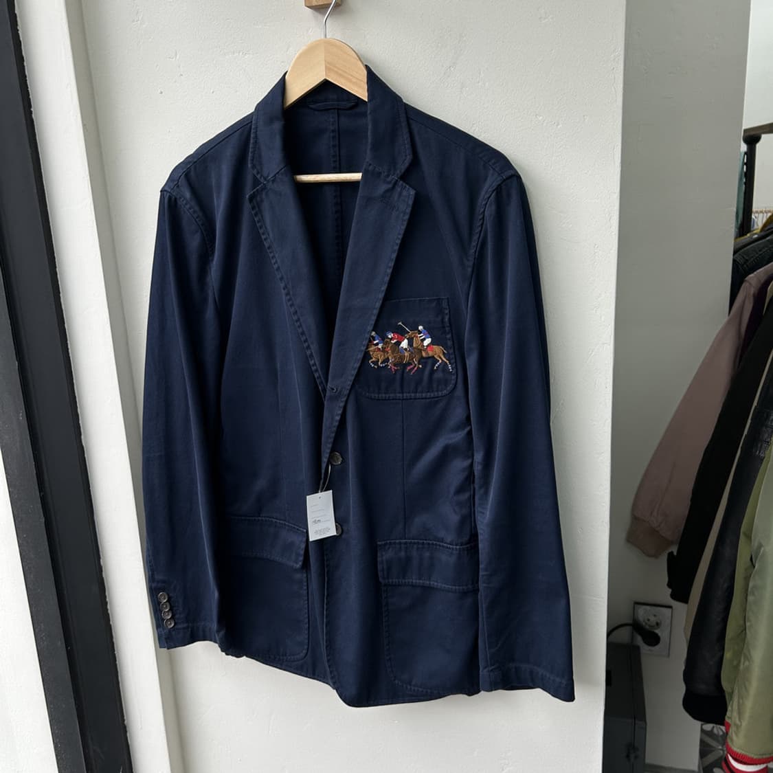 16492 - 폴로 랄프로렌 네이비 빅로고 블레이저 자켓 (42R) 상품이미지2