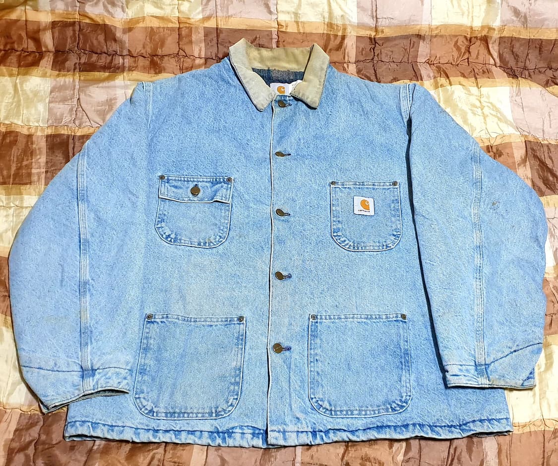 칼하트 연청 데님 초어 코트 US - XL 105 ~ 115 상품이미지3