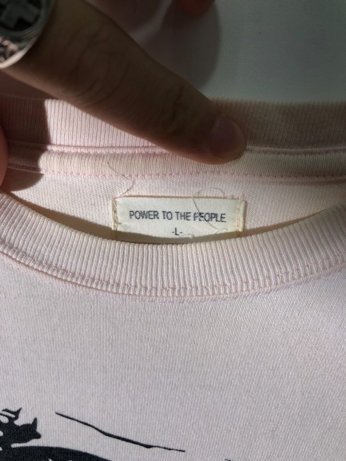 power to the people 반팔 티셔츠 상품이미지3