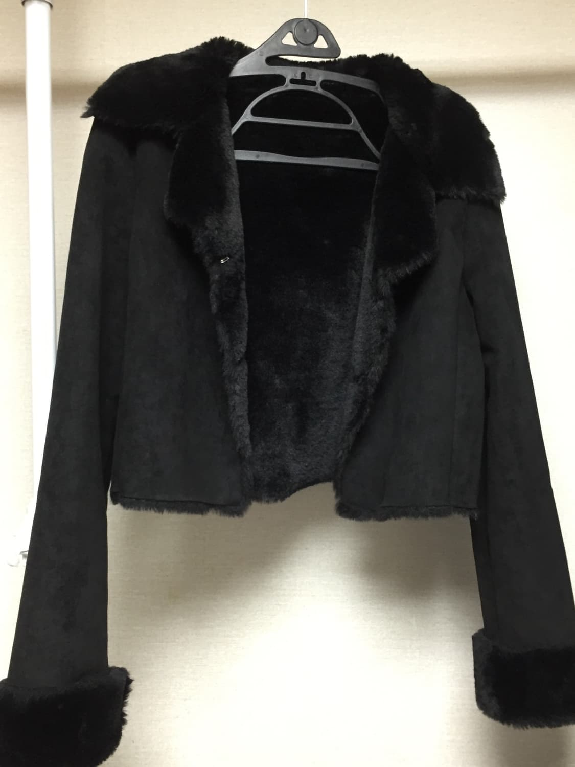 애즈온 CROPPED MUSTANG JAC KET 크롭 무스탕 자켓 상품이미지2