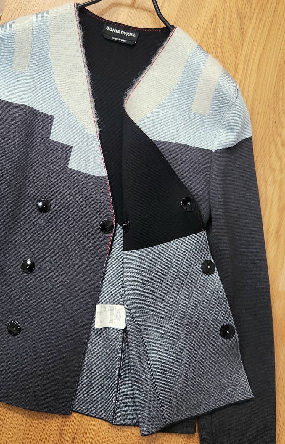 소니아 리키엘 더블브레스트 니트자켓S 상품이미지5