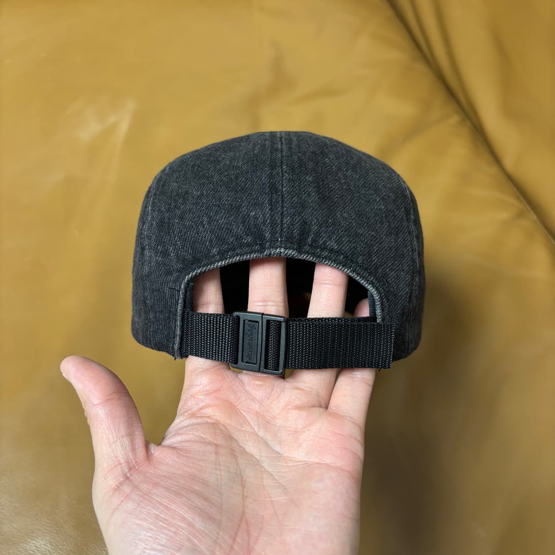 슈프림 캠프캡 모자 박스로고 23ss 데님 블랙 상품이미지8