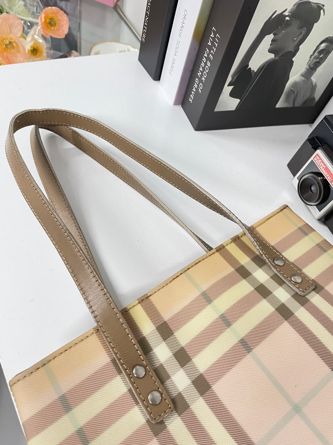 버버리 캔버스 토트백 상품이미지5