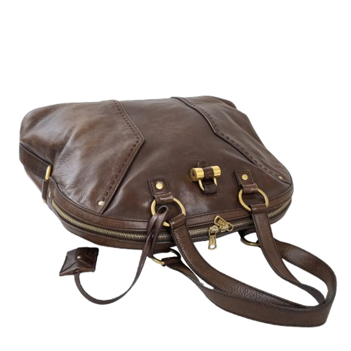 정품 생로랑(입생로랑) 뮤즈백 브라운 라지 상품이미지5