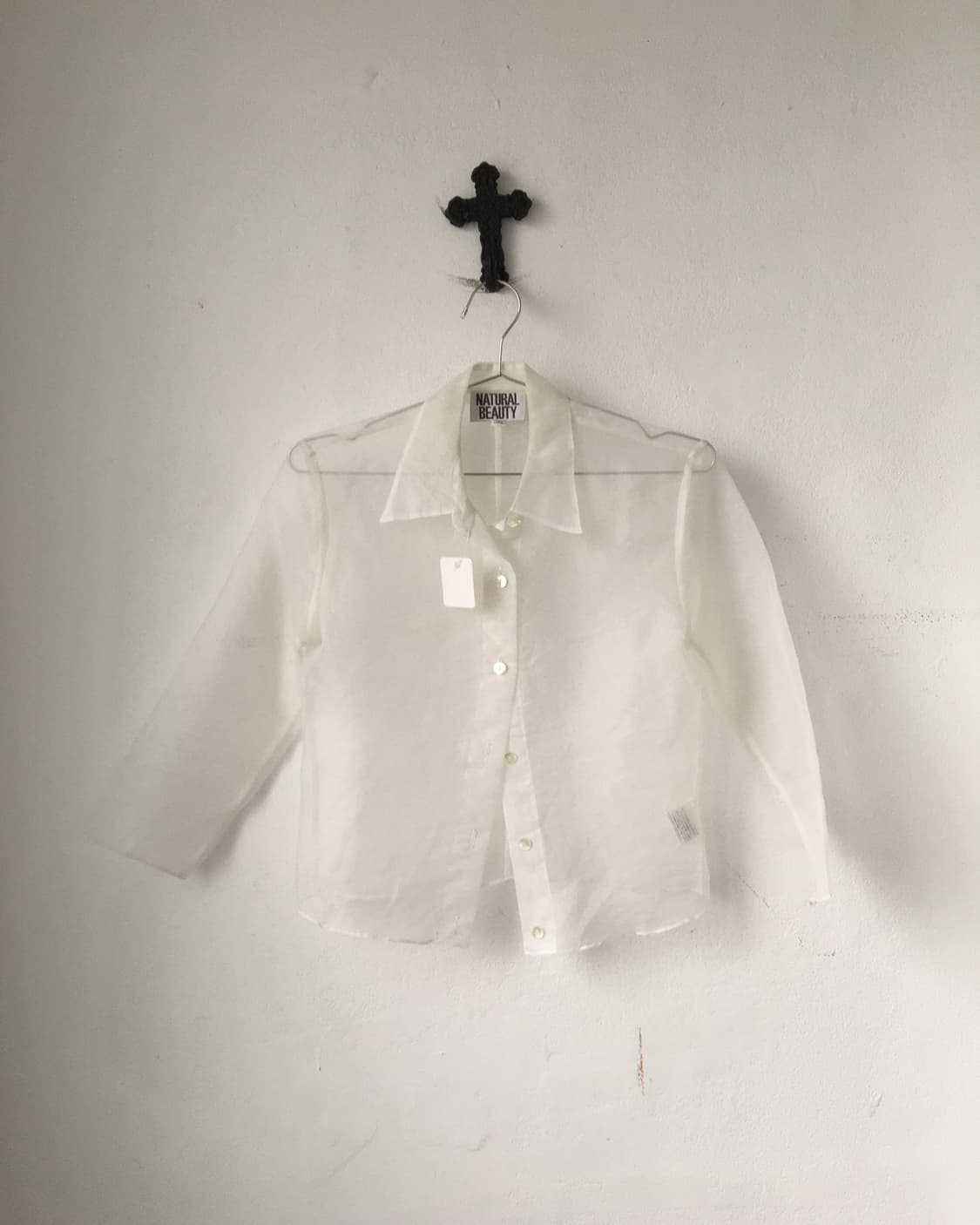 Organza mood shirt 상품이미지1