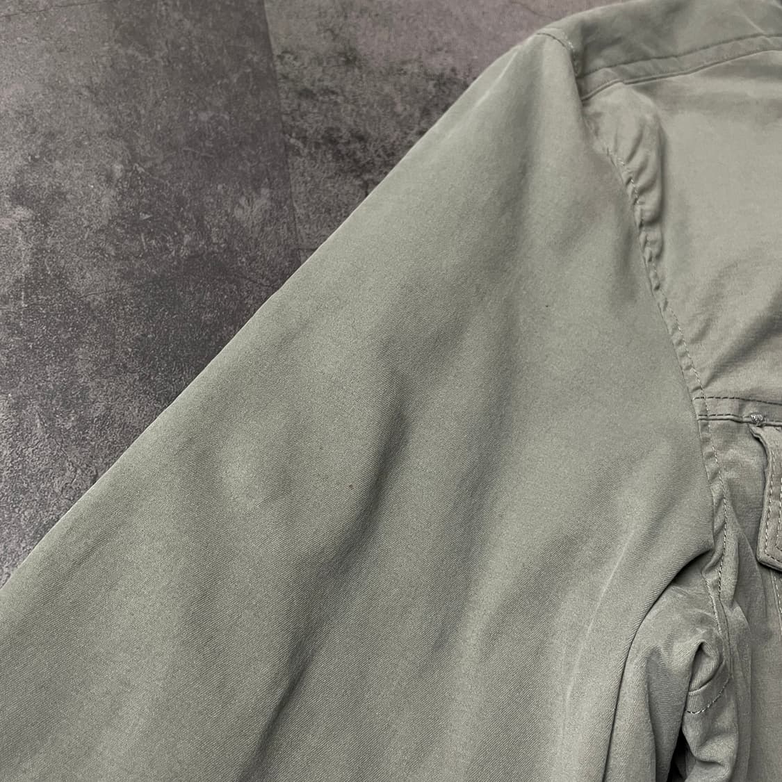 EDDIE BAUER 에디바우어 빈티지 올리브 셔츠자켓 A00441 상품이미지4