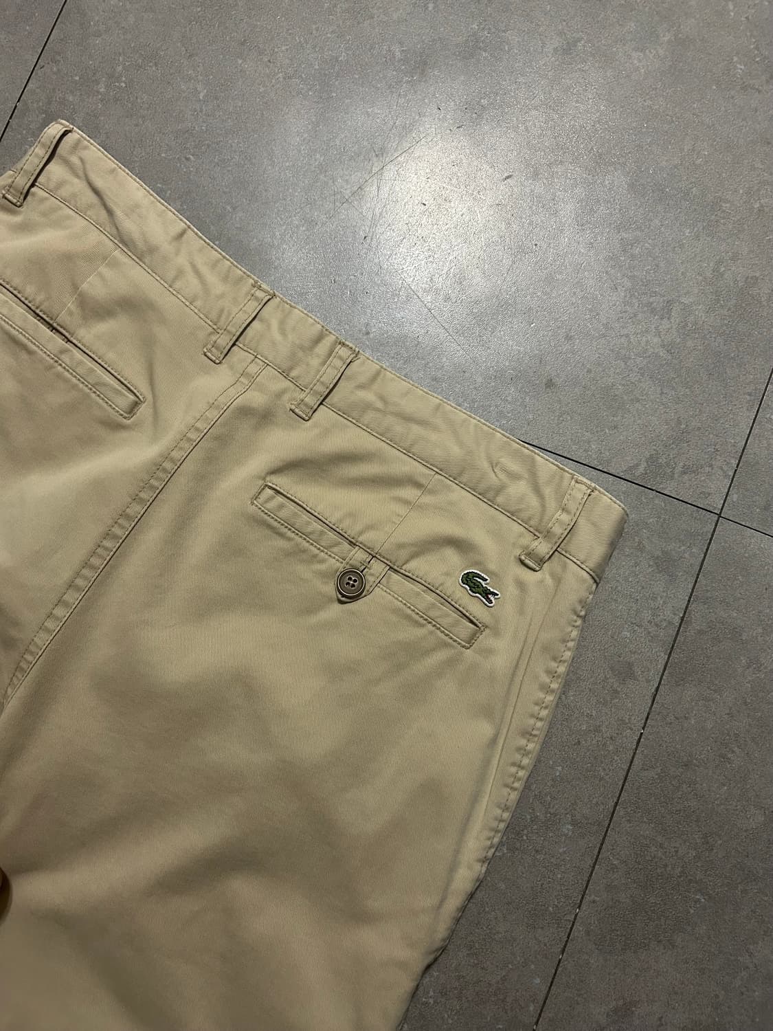 라코스테 베이지 빈티지 치노 팬츠  29인치   상품이미지5