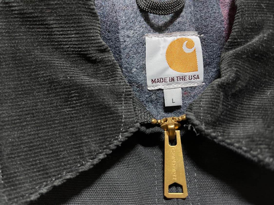 [L] 칼하트 디트로이트 자켓 J001 블랙 BLK 라지  상품이미지3