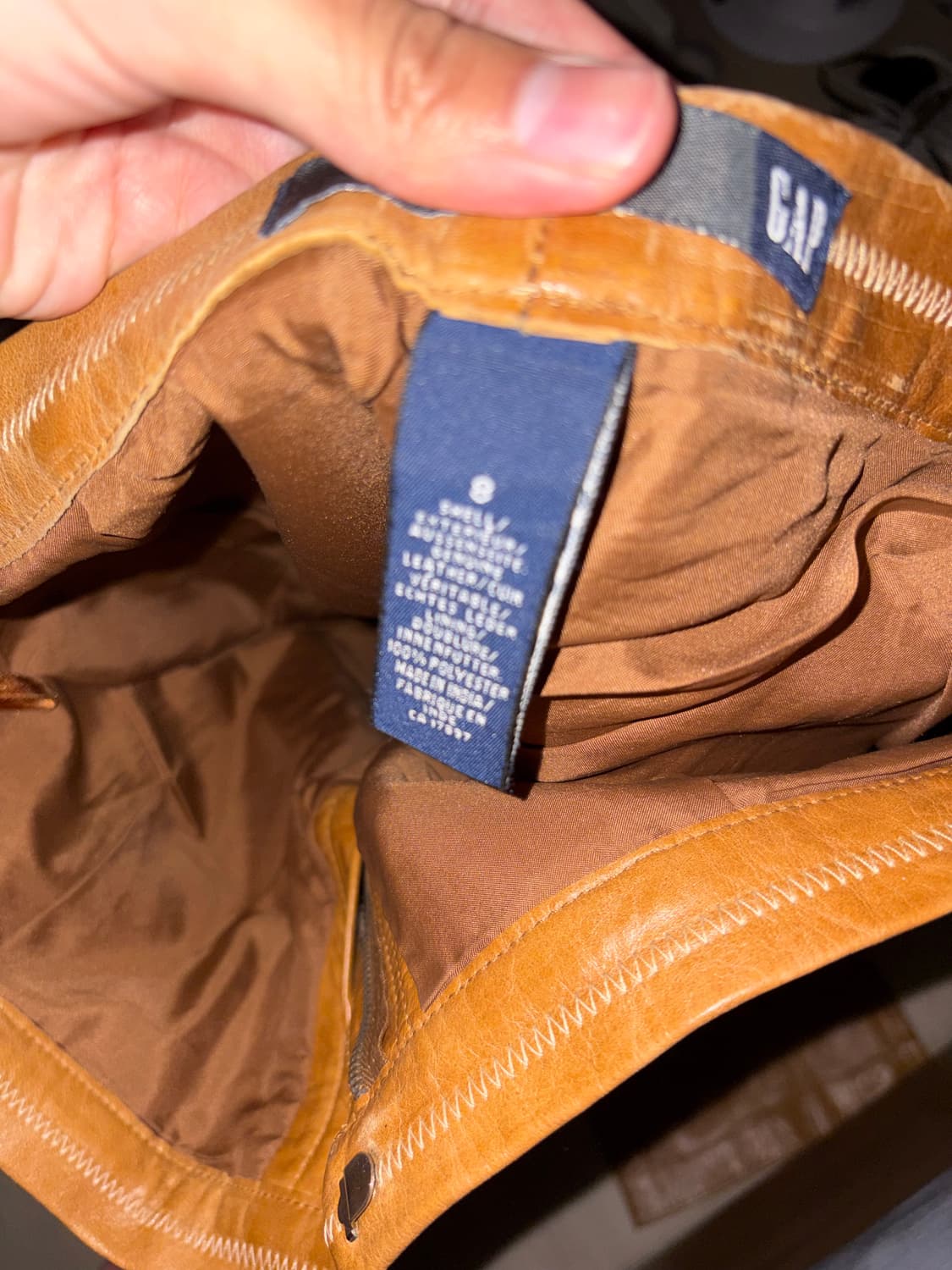 Gap 레더팬츠 상품이미지4