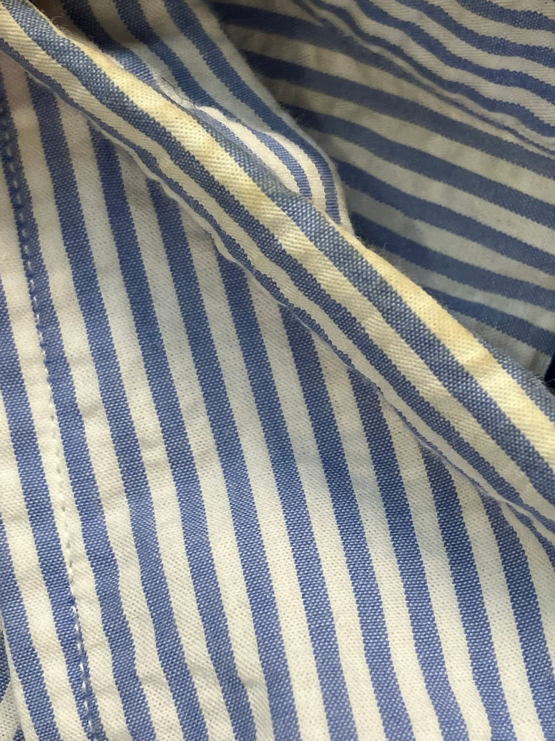 폴로 랄프로렌 스트라이프 셔츠 블루 M #csz2277 상품이미지8